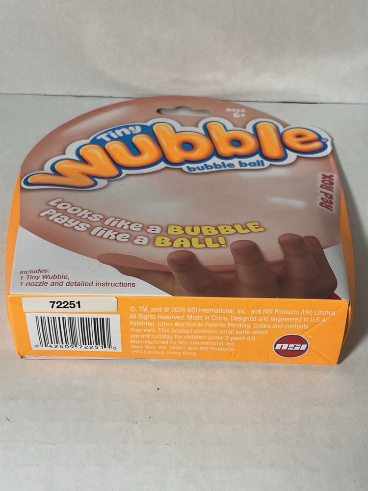 Tiny Wubble Bubble Ball Red Rox