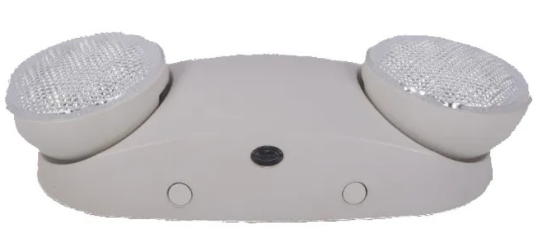 2 Pack LED Emergency Exit Light 2 Head With Battery Back-up