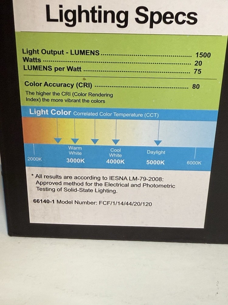 ✔️NEW LowProfile ✔️Flush Mount 14 in LED Ceiling Light✔️ 5 Adjustable Light Temp
