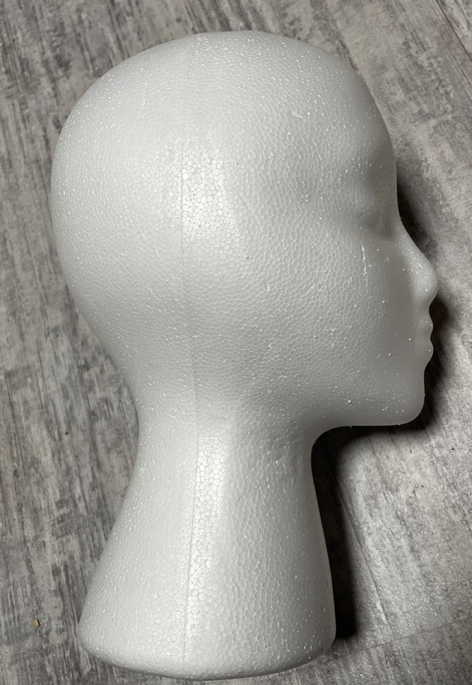 Foam Mannequin Head Model Hat Cap Wig Glasses Display Stand Rack Stable Base