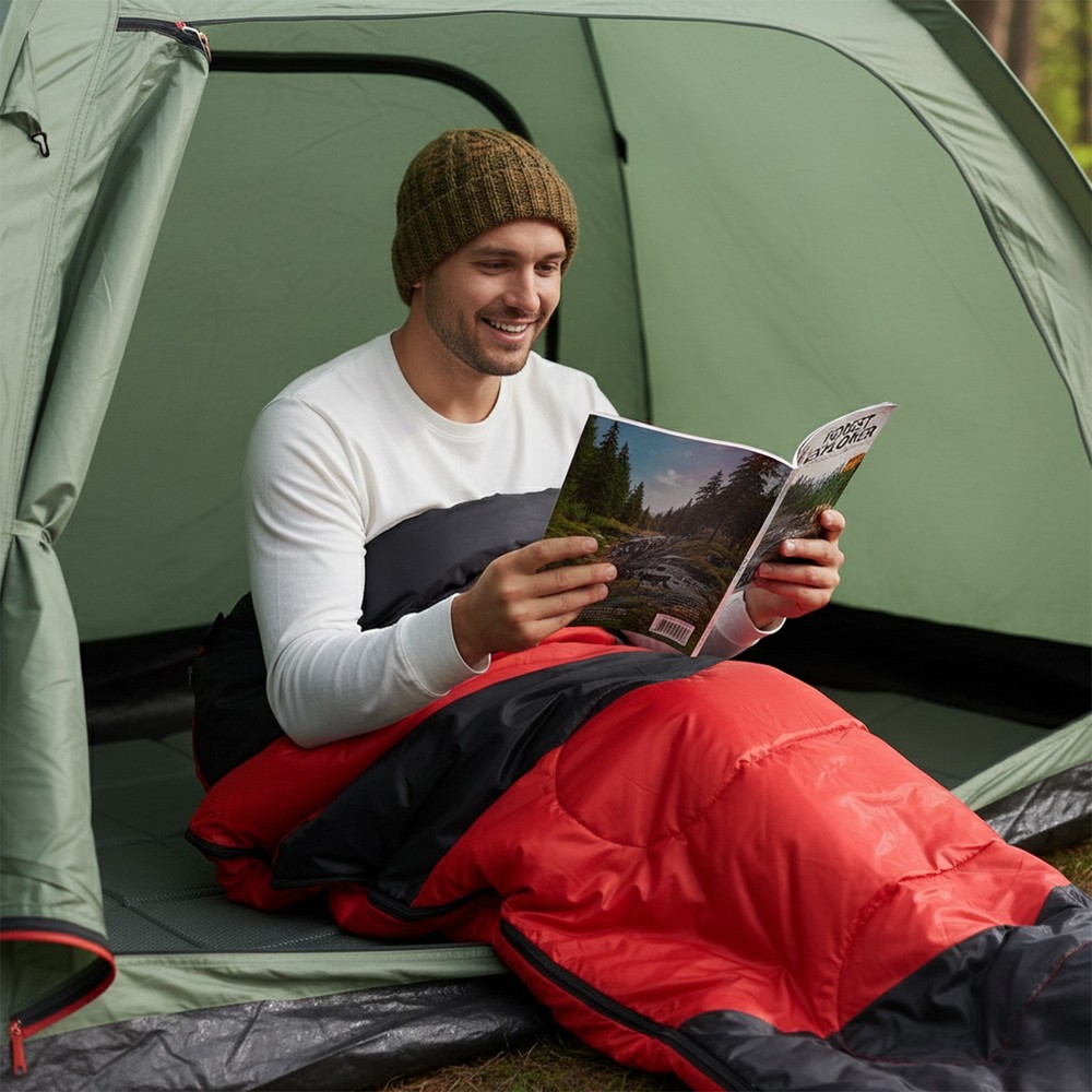 Lightweight Sleeping Bag,Waterproof Compact Envelope Sleeping Bag