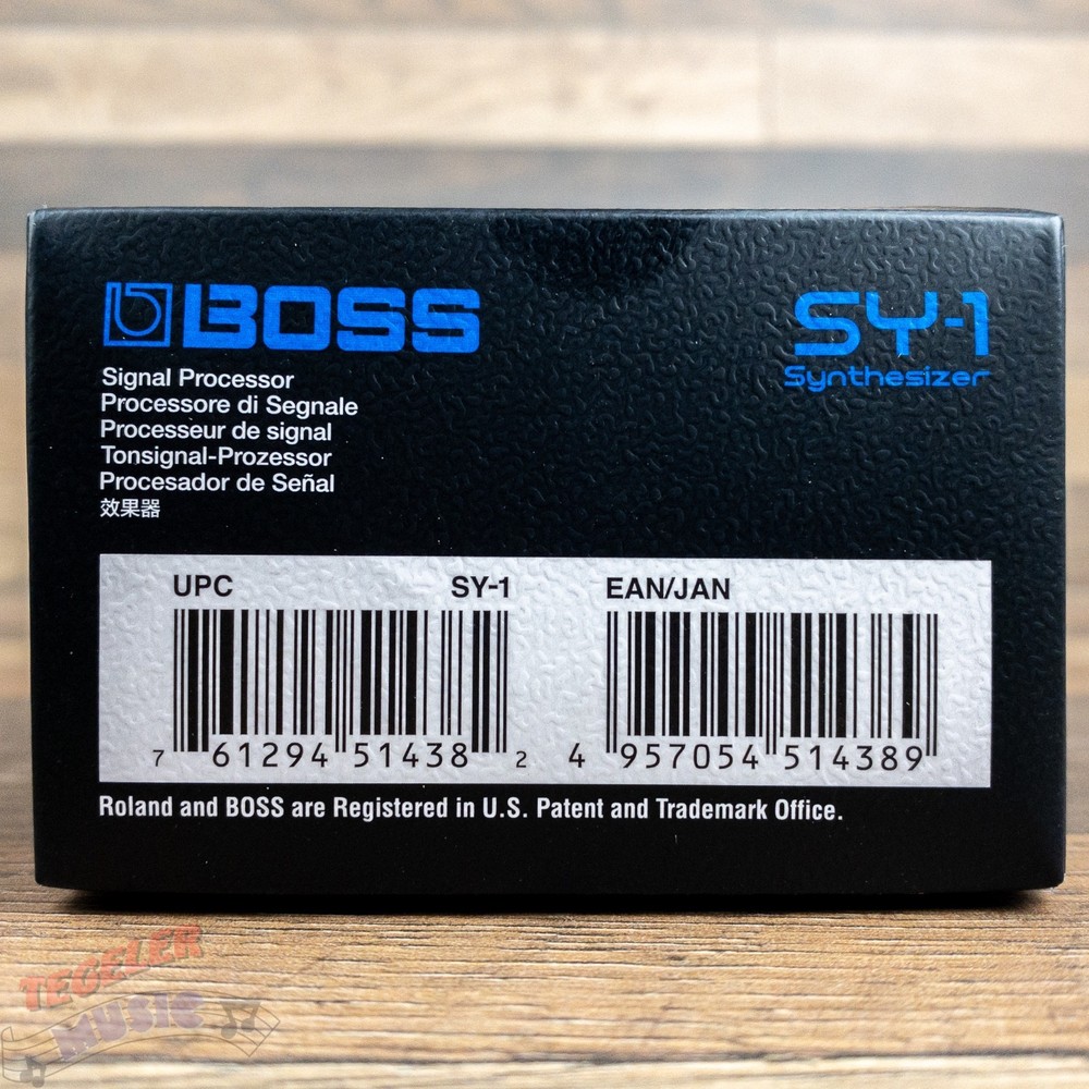 Boss SY-1 Synthesizer Guitar Effects Pedal