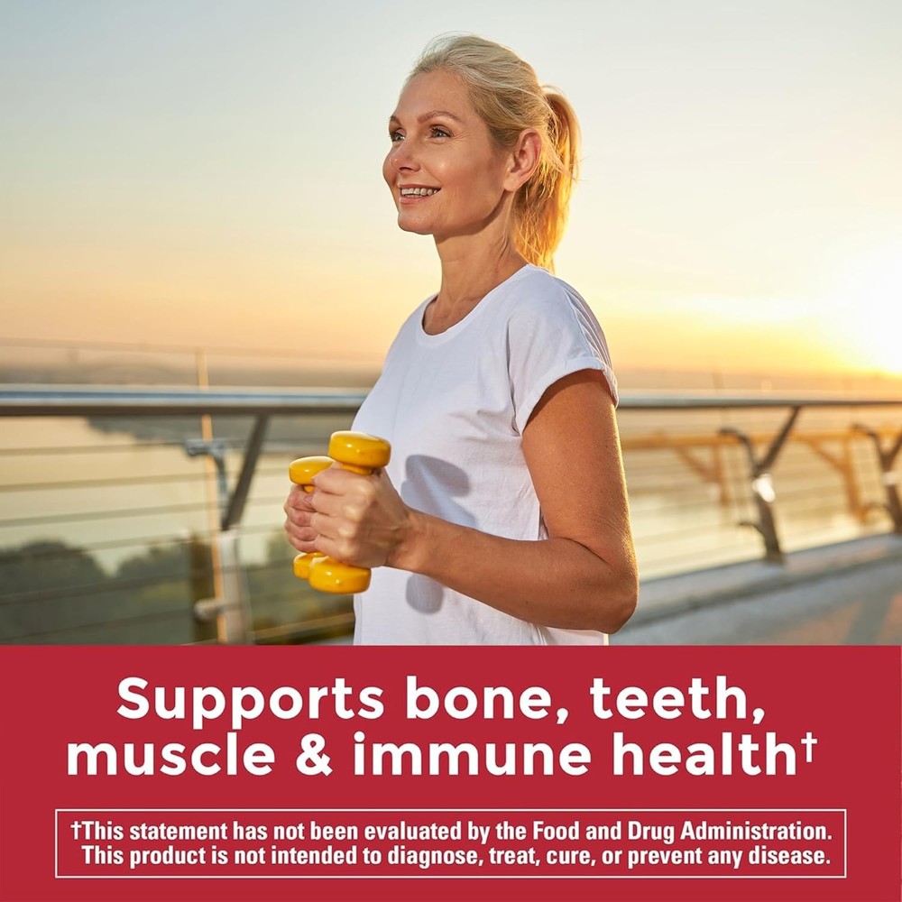 Nature Made Zero Sugar Vitamin D3 Gummies 2000 IU (50 mcg) Per Serving, Bone & I