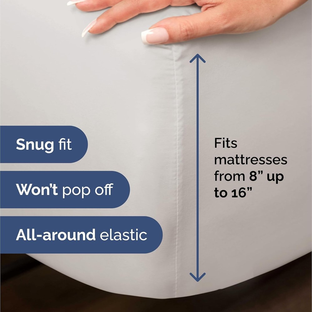 100% Rayon Derived From Bamboo Bamboo Sheets King Size Cooling Sheets King Soft