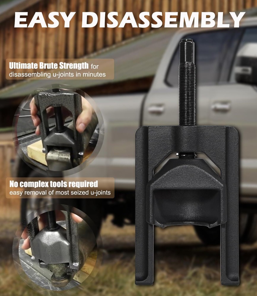 10105 Heavy Duty Universal Joint Puller Press Removal U-Joint Tool Class 1-3