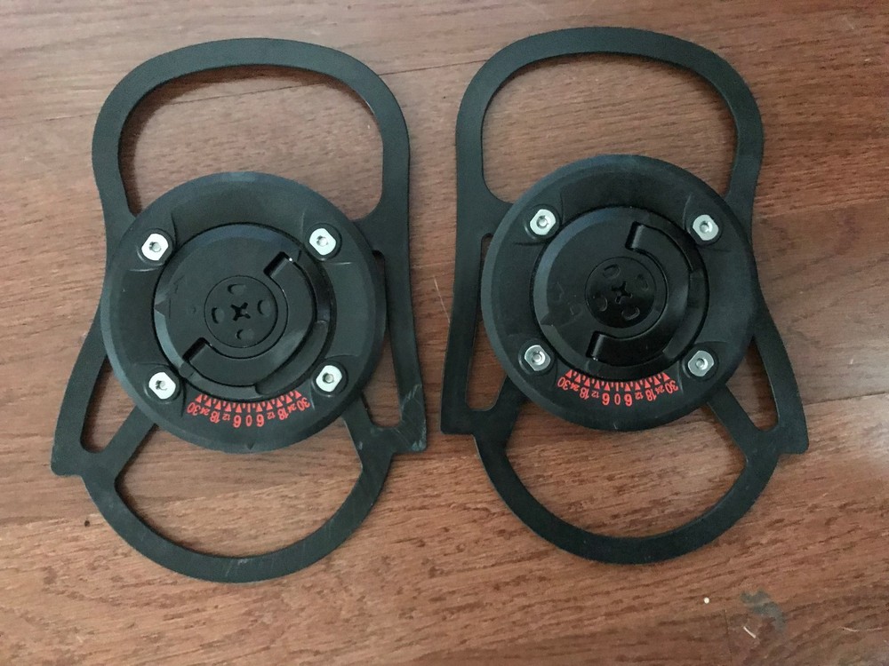 Snowboard Binding Baseplate assembly adult left& right