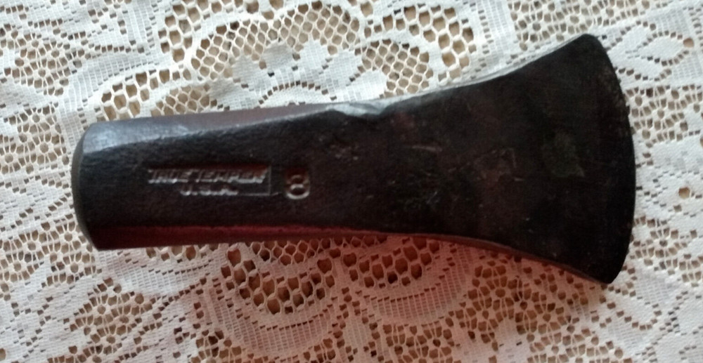 Vintage Single Bit True Temper USA Axe Head 8 Lbs.