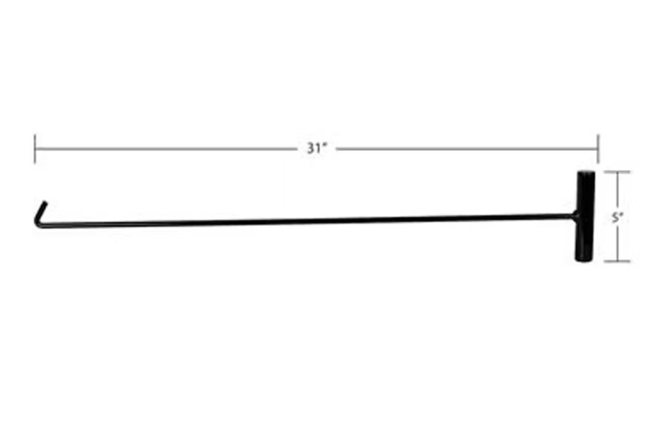 Black 31" Fifth Wheel Pin Puller
