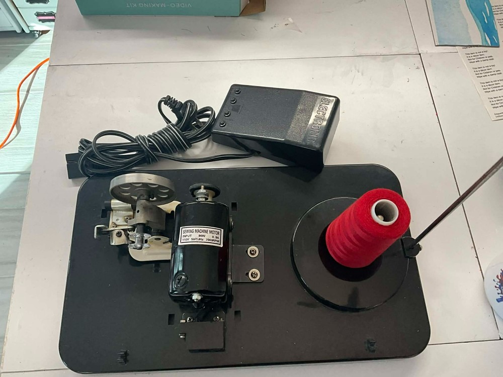 HEAVY DUTY BOBBIN WINDER-USE FOR MANY DIFFERENT BOBBINS