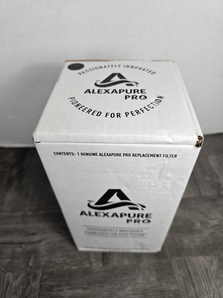 Genuine ALEXAPURE PRO Replacement Water Filter NEW Opened Unused.