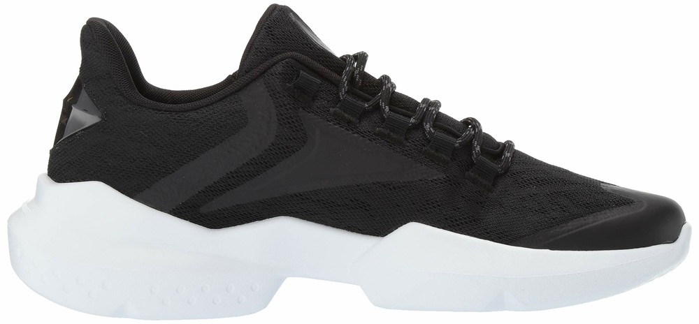 Reebok Men's Split Fuel Sneaker DV5447 Black/True Grey/White Size 10.5M