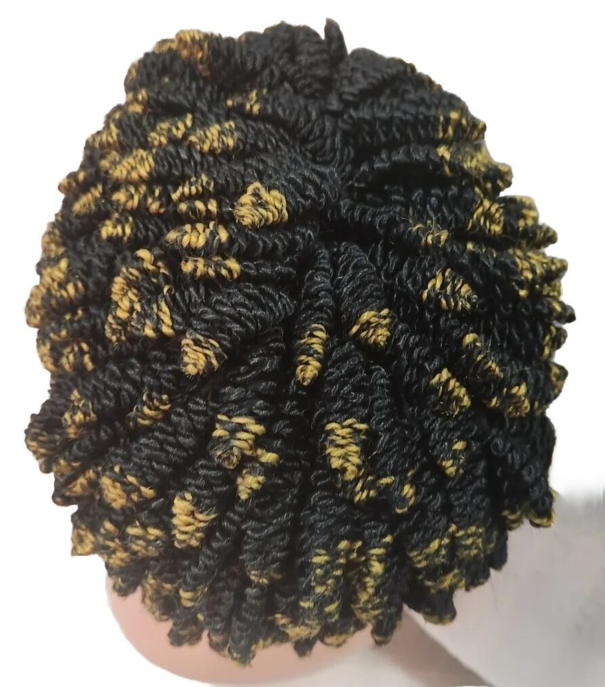 Braided Wig Handmade Micro Braids, Short Braid