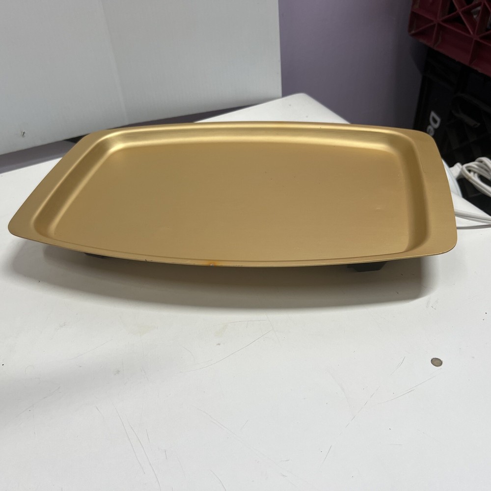 Cornwall 2615 Gold Hot plate 1974. Works!!
