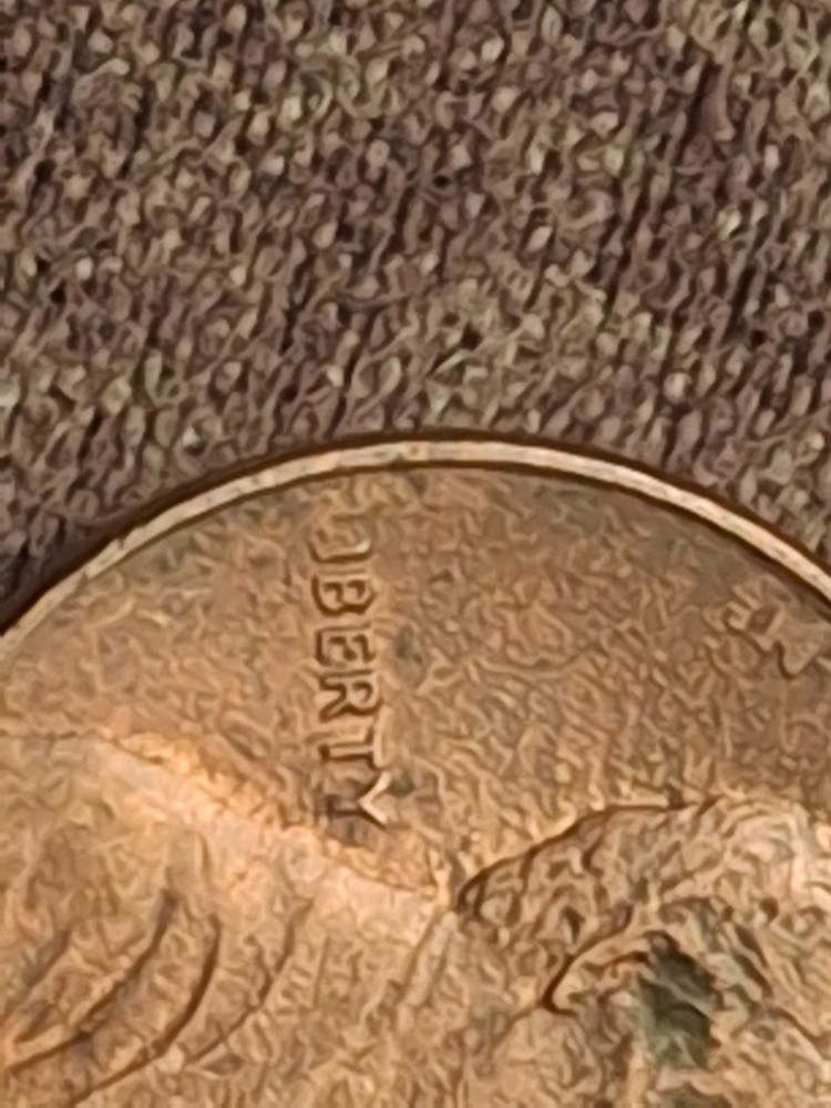 1985 D LINCOLN ERROR PENNY - "IBERTY"
