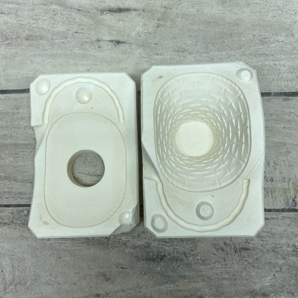 Ceramic Slip Casting Mold Small Easter Basket Duncan Enterprises #DM-420B