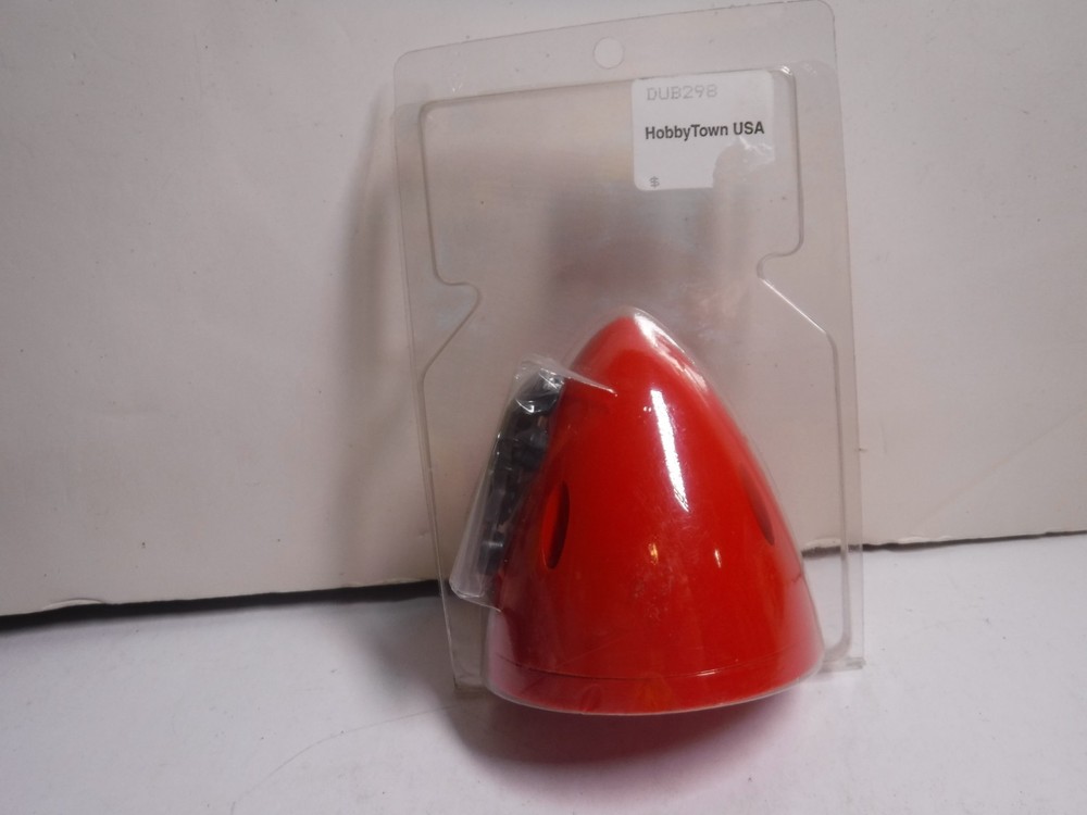 DU-BRO 4 Pin Spinner 2-Blade (Red) (3")  DUB298