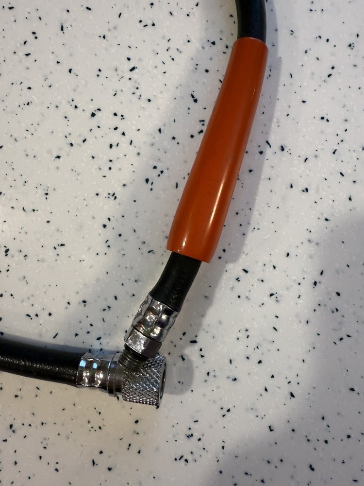 Vintage Generic BCD Power inflator includes low pressure hose w/ hose protector