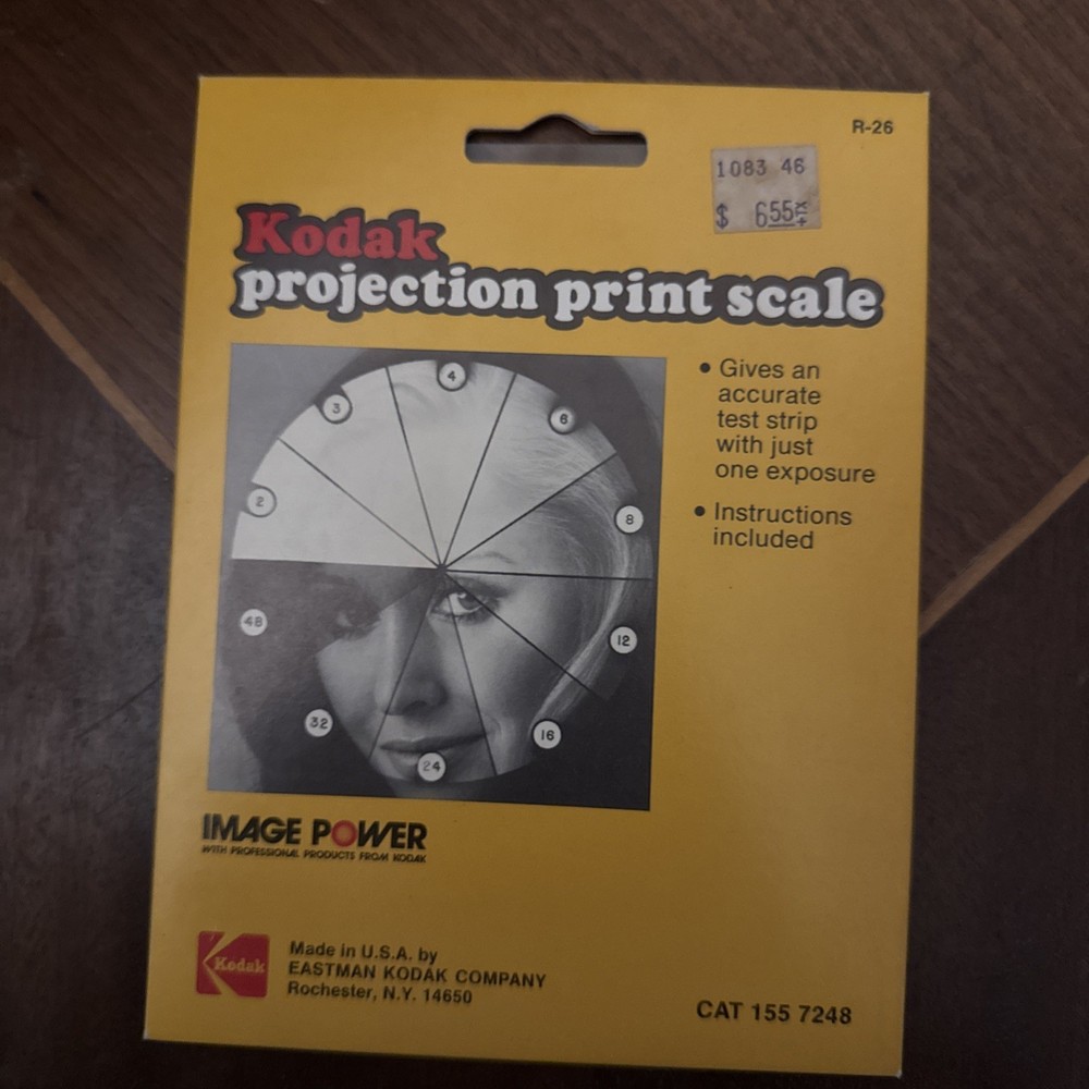 Kodak Projection Print Scale