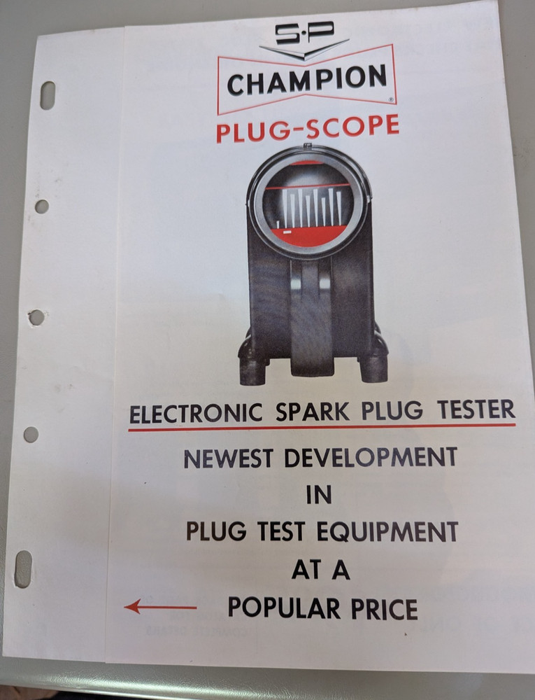 Studebaker Accessories Champion Plug Scope Flyer