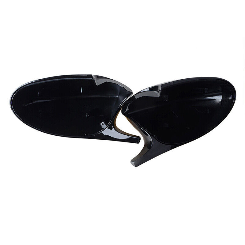 For BMW E90 E91 E92 E93 PRE-LCI Gloss Black M3 Style Side View Mirror Cover Caps