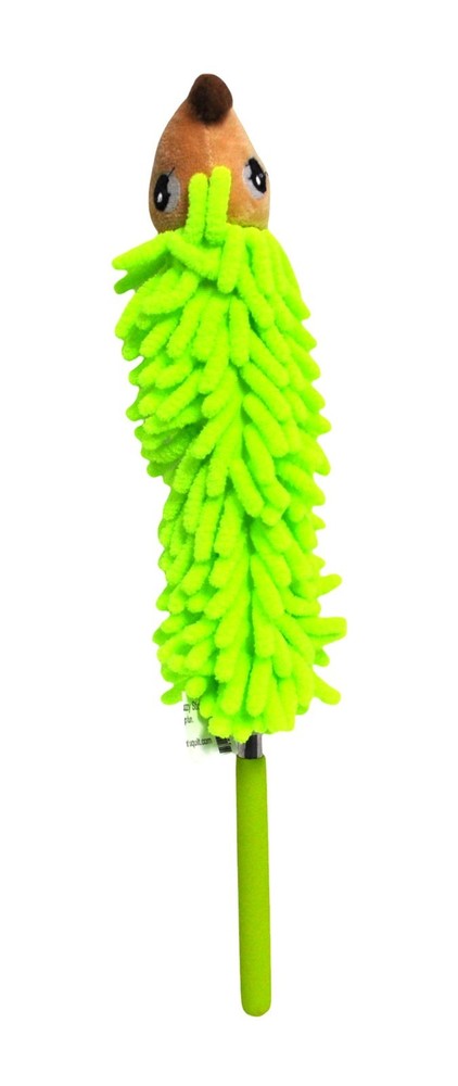Hedgehog Microfiber Lime Extendable Duster