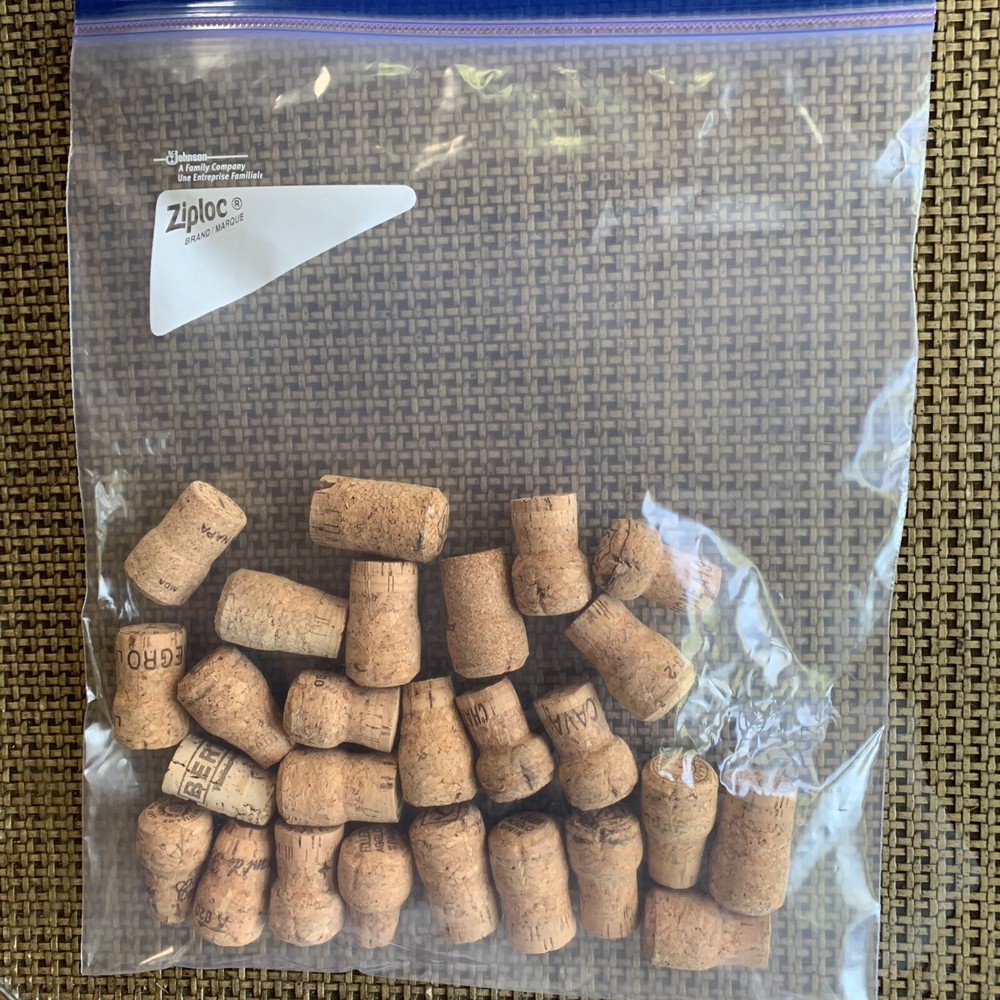 25 All Natural Champagne Corks