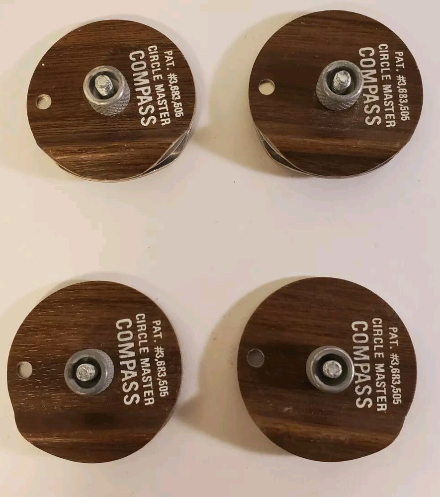 4 Vintage Circle Master Compass Creative Publications Education Drafting Tool