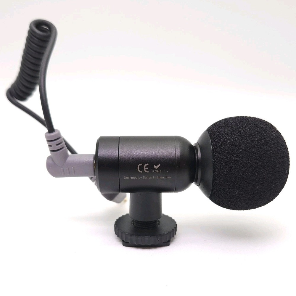 Boya BY-WM2G Wireless Microphone & Transmitter Sairen Microphone Bundle Lot