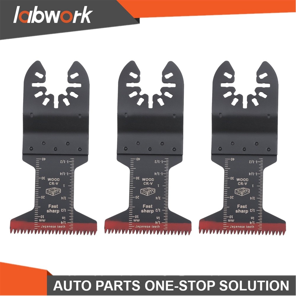 Labwork 116pcs Oscillating Multi-Tool Blades Kit - Fast Cutting & Smooth Sanding
