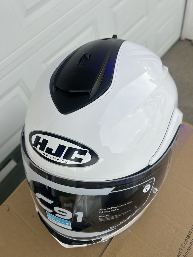 HJC C91 Solid Modular Motorcycle Helmet with HJ-17 Pinlock Shield Size Large