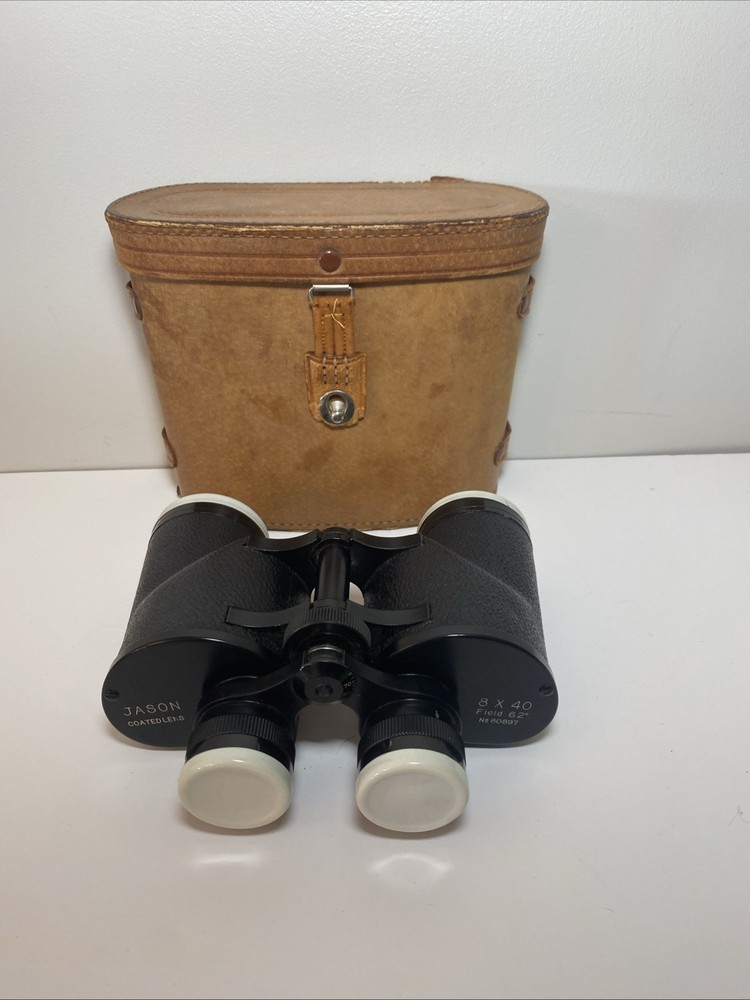 Jason Binoculars 8x40 With Bag  Vintage