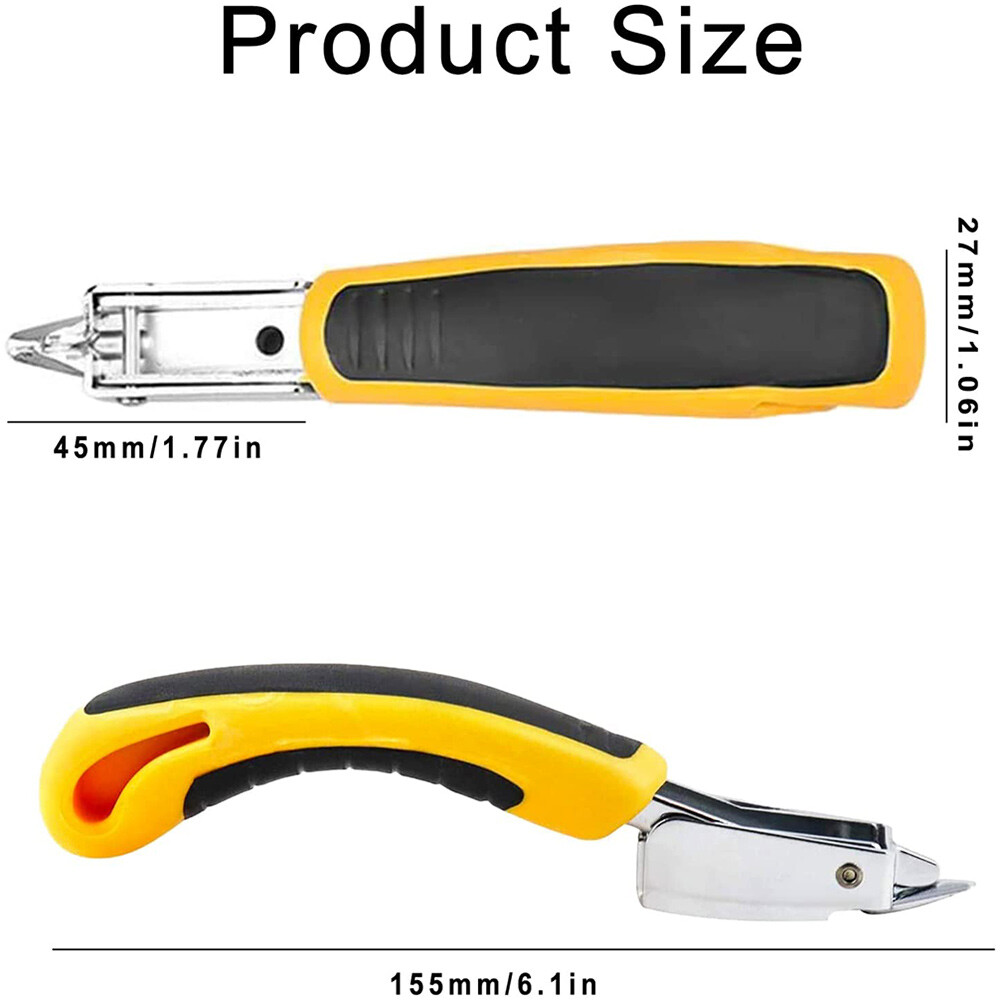 Upholstery Carpet Puller Tool Staple Remover Tack Ofiice Claw Hand Held Stapler