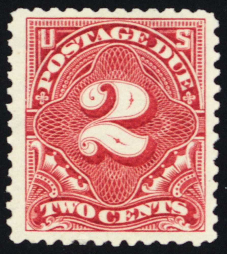 J39, Mint VF NH 2¢ - Postage Due Stamp - Stuart Katz
