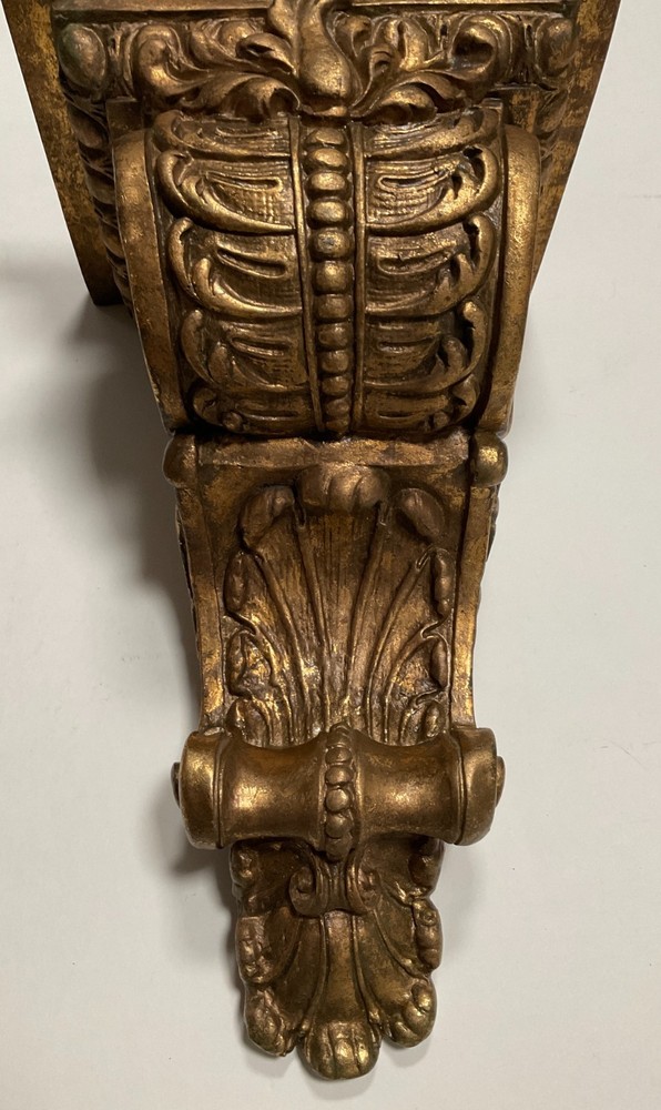 Renaissance Style Corbel Wall Shelf Bracket Vintage