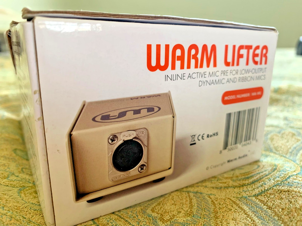 Warm Audio Warm Lifter Inline Active Microphone Preamp