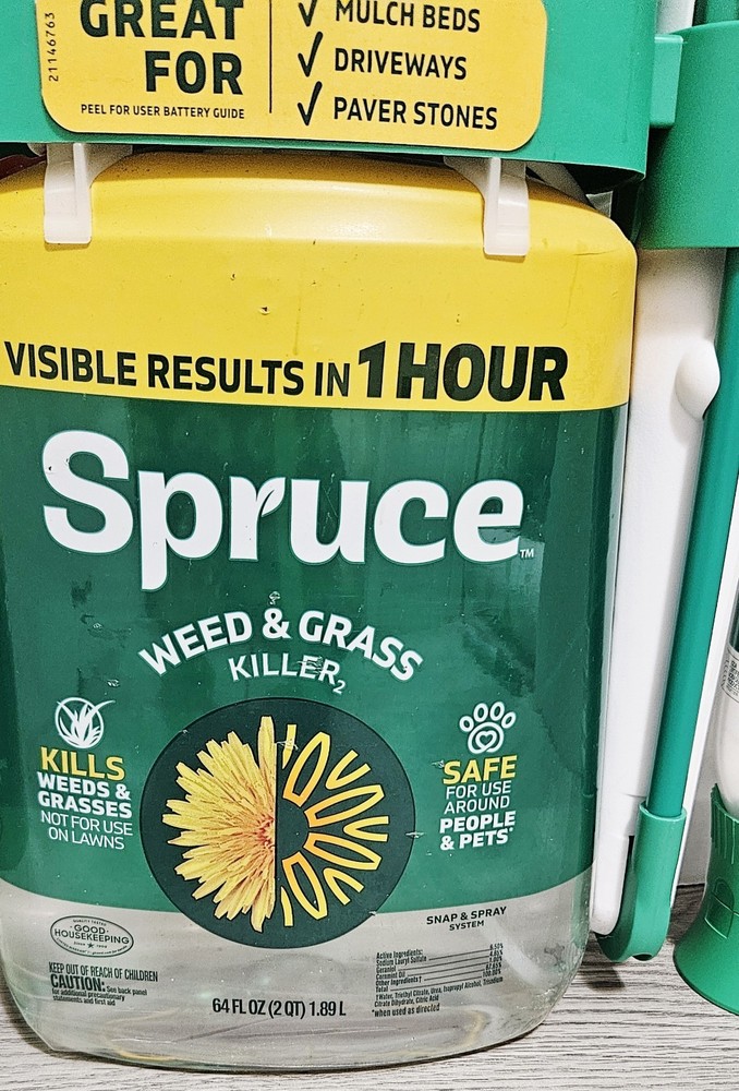 Spruce Weed Killer Snap & Spray Starter Kit & EZ-AIM & Trigger Spray