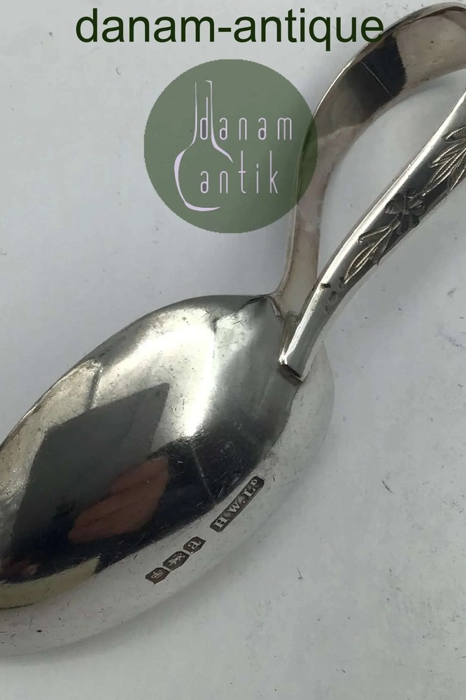 English Sterling Silver Child Spoon
