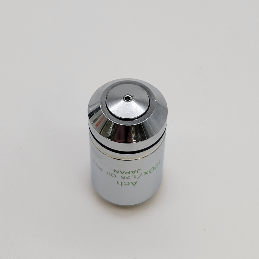 Olympus Microscope Objective Ach 100x Oil Ph3 Phase Contrast