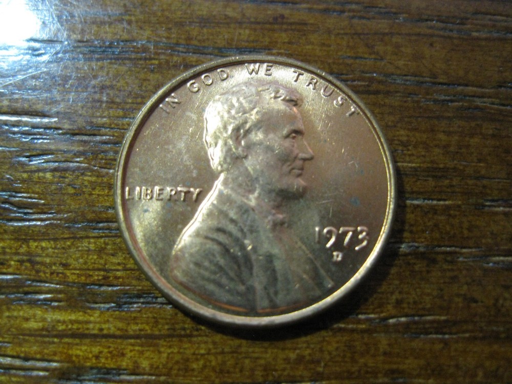 1973 D Lincoln Memorial Cent Choice BU! Please read description!!