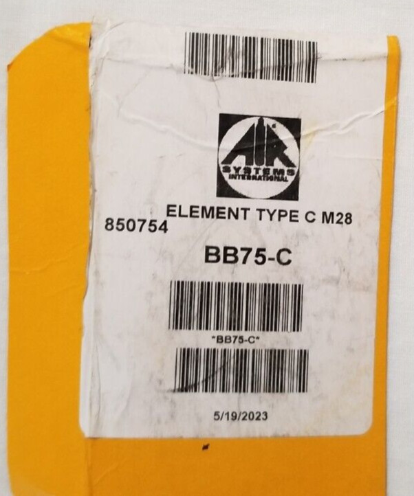 Systems International BB75-C Breather Box Replacement Coalescing Filter Element