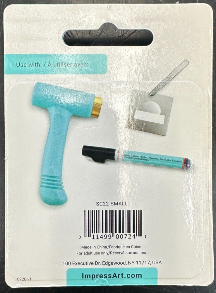 ImpressArt Stamping Block SC22-Small