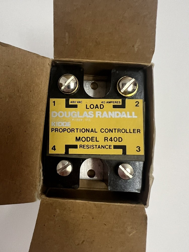 NEW Douglas Randall Solid State Relay R40D 810120 PROPORTIONAL CONTROLLER