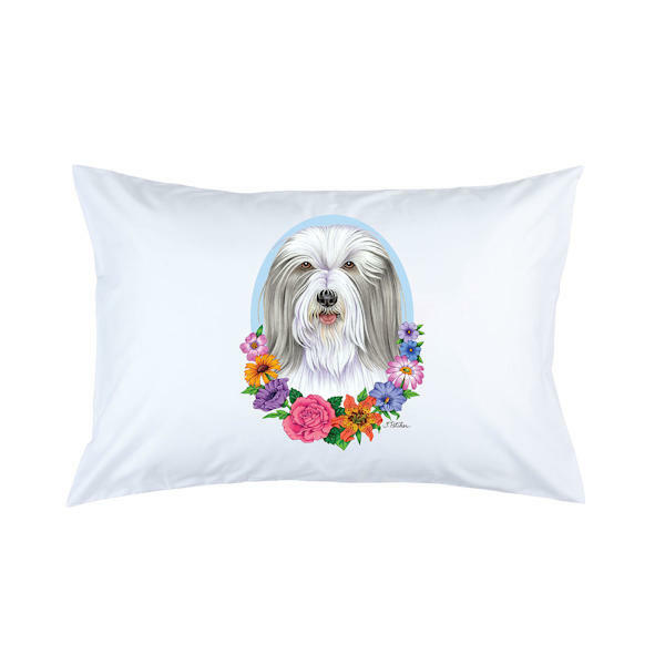 Bearded Collie Micro Fiber Pillowcase