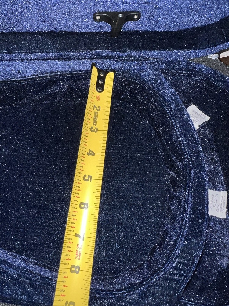 Aileen CSV102 Basic Lightweight Suspension Violin Black Zip Hard Case backpack