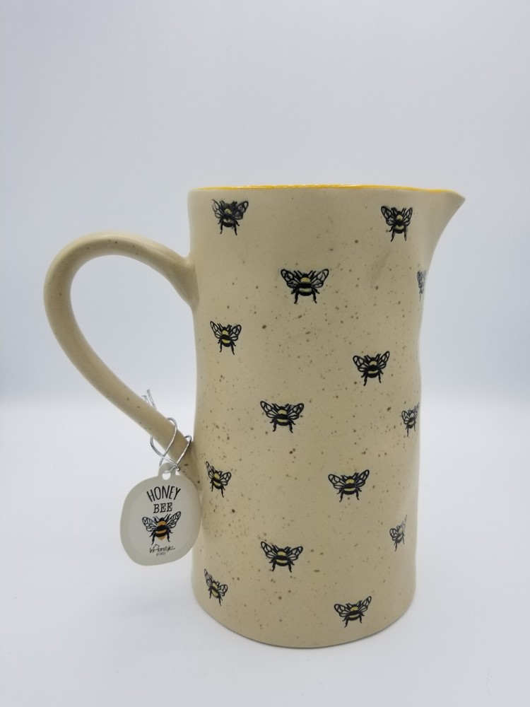 Spectrum Designz Honeybee Pitcher With Yellow Interior