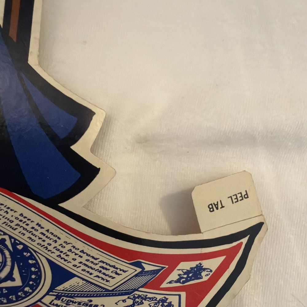 vintage bud man stickers
