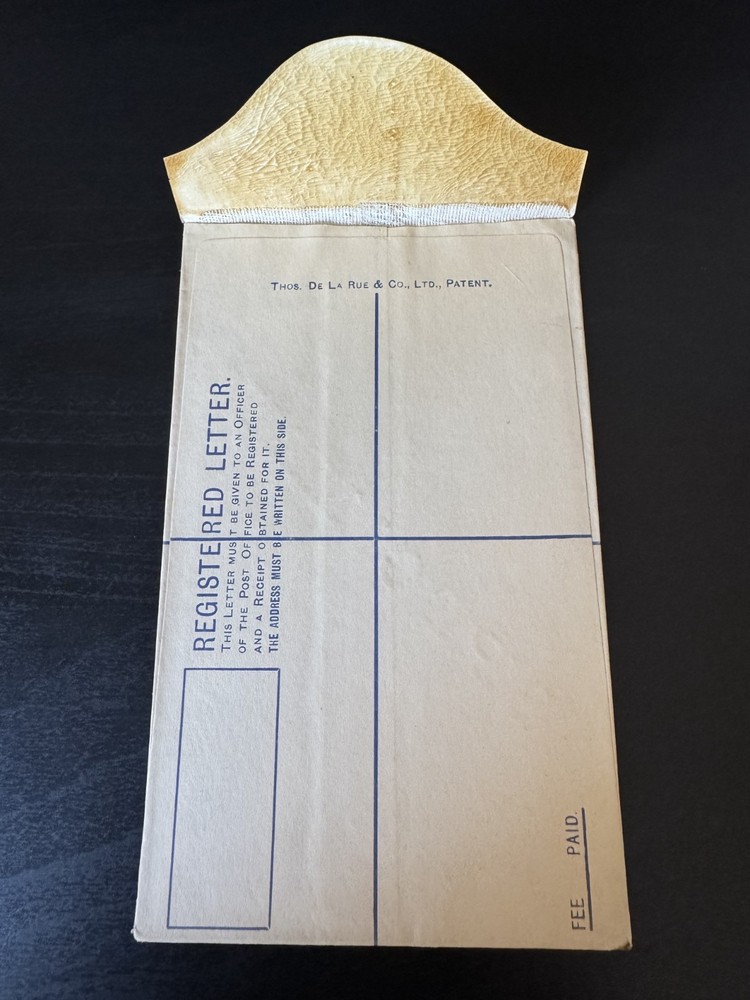 Mauritius - KGV Specimen 20c Reg. PSE Postal Stationery Envelope