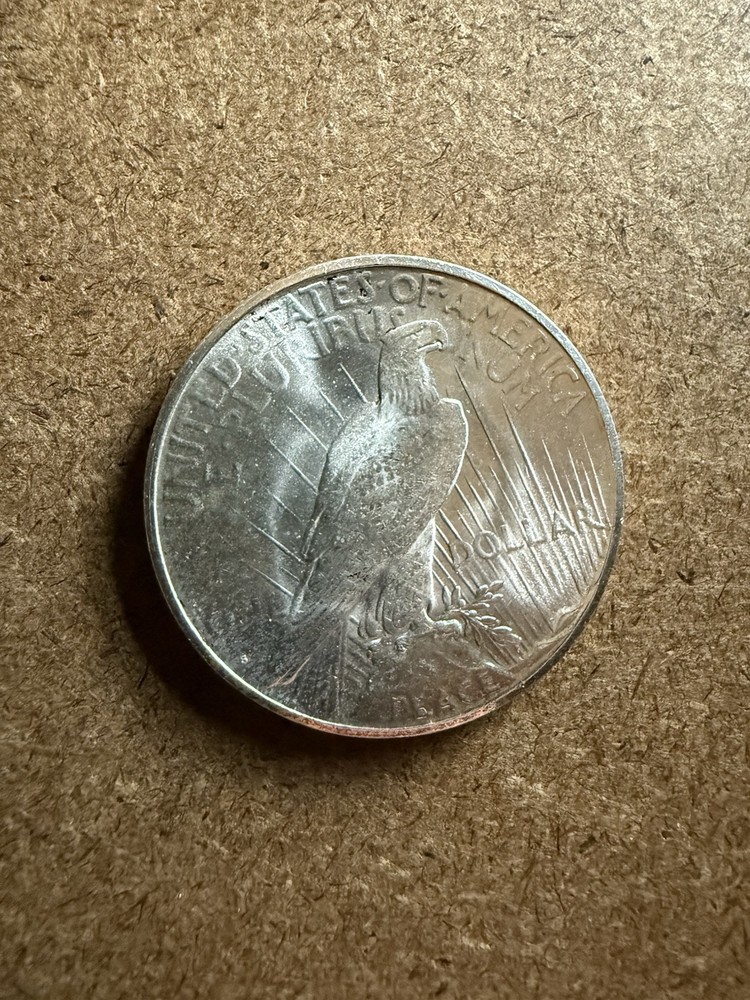 1925 s peace dollar Unc