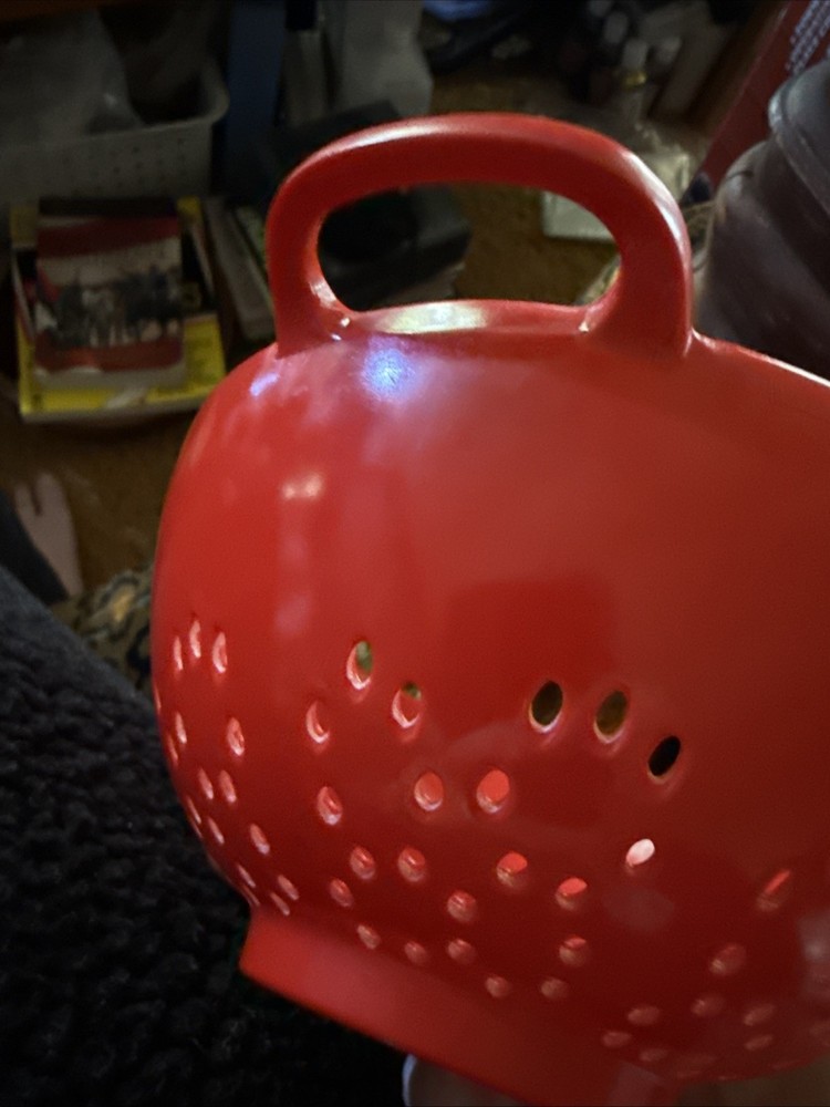 CULINARY ELEMENTS RED COLANDER 100% MELAMINE