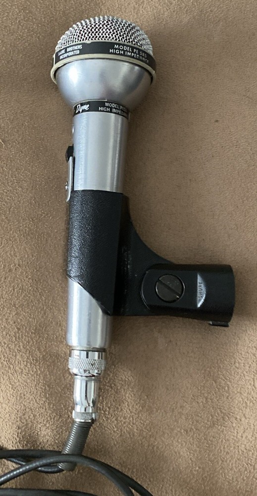 Vintage Shure Brothers Model PE-585 Microphone